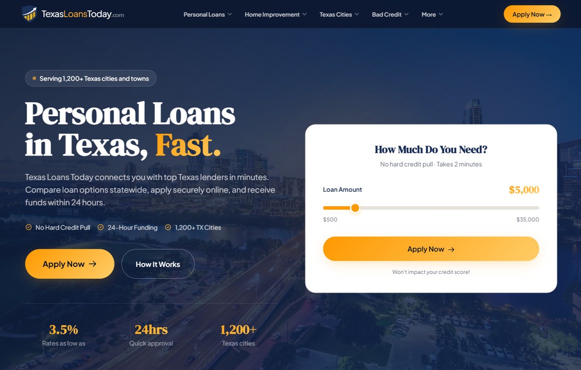 TexasLoansToday – texasloanstoday.com