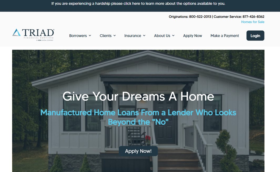 Triad Financial Services – triadfs.com