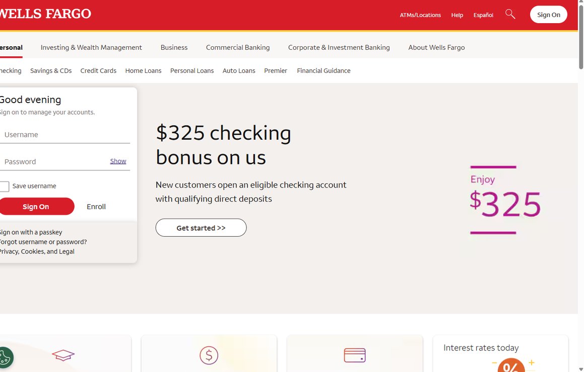 Wells Fargo – wellsfargo.com